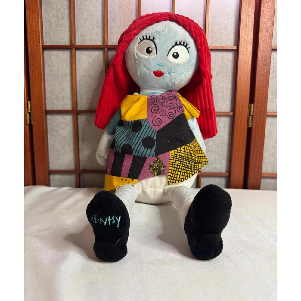 Disney Girls' Sally Plush Doll Patchwork Dress